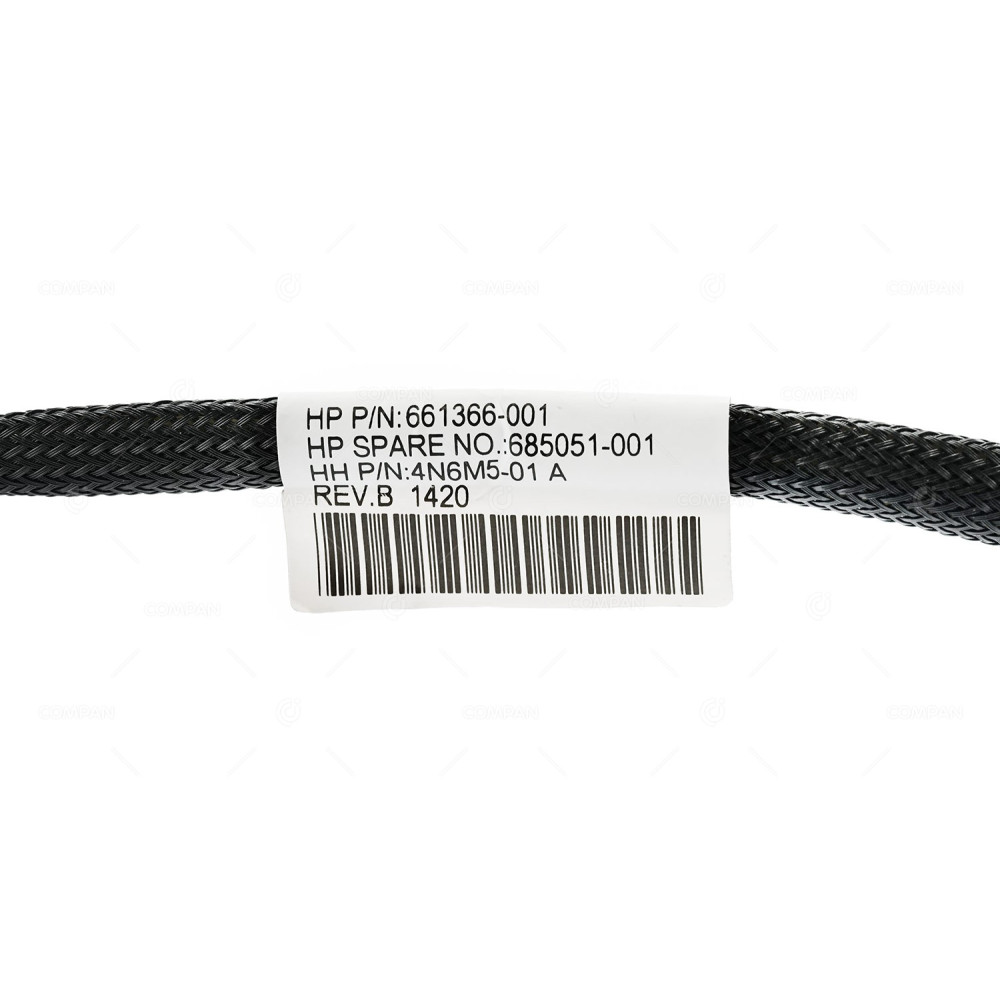 661366-001 HP BACKPLANE POWER CABLE 0.75M FOR ML350E G8